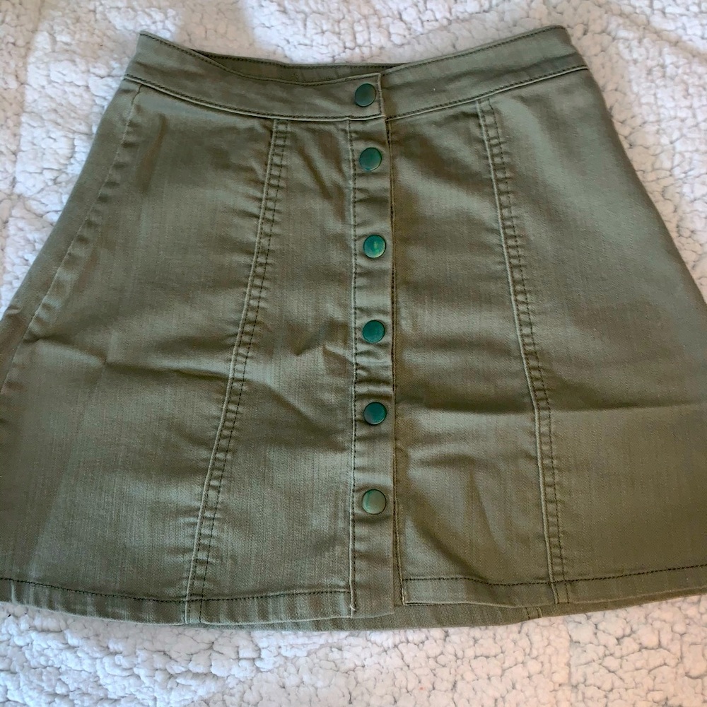 Button up skirt